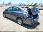 2019 Nissan Sentra S Gray vin: 3N1AB7AP4KY445601