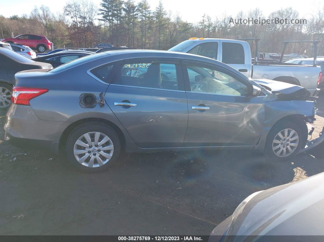 2019 Nissan Sentra S Gray vin: 3N1AB7AP4KY446683