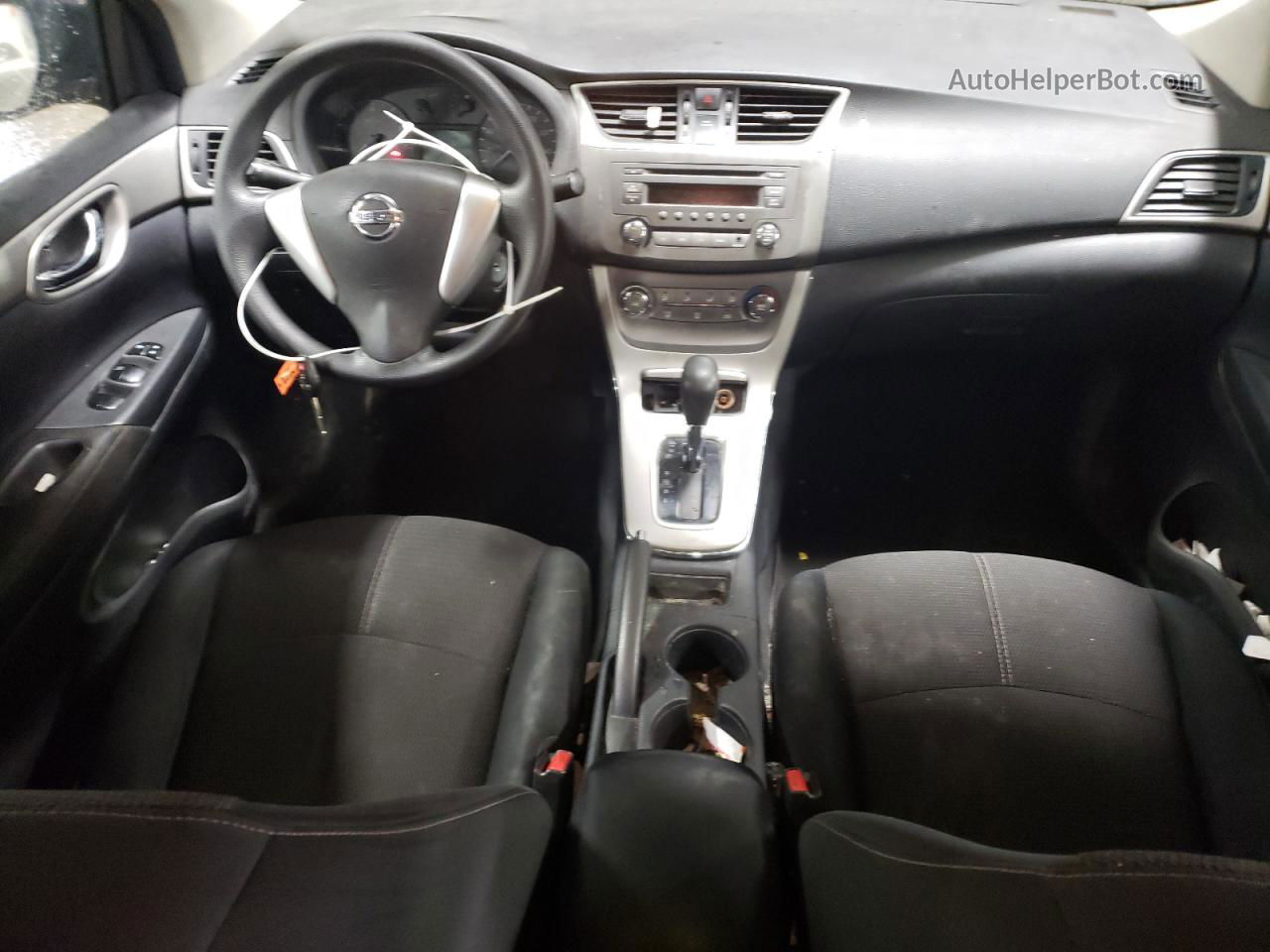 2014 Nissan Sentra S Серый vin: 3N1AB7AP5EL639863