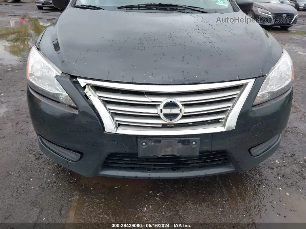 2014 Nissan Sentra Fe+ S/fe+ Sv/s/sl/sr/sv Black vin: 3N1AB7AP5EL661958