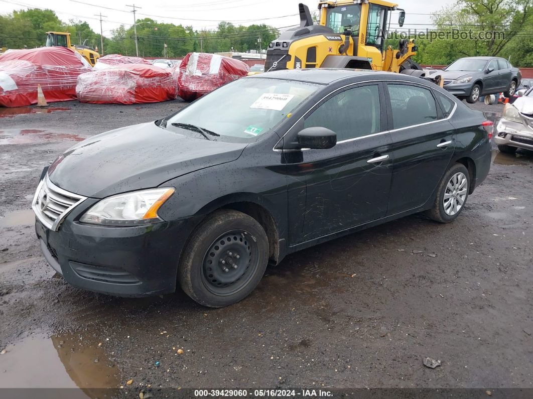 2014 Nissan Sentra Fe+ S/fe+ Sv/s/sl/sr/sv Black vin: 3N1AB7AP5EL661958