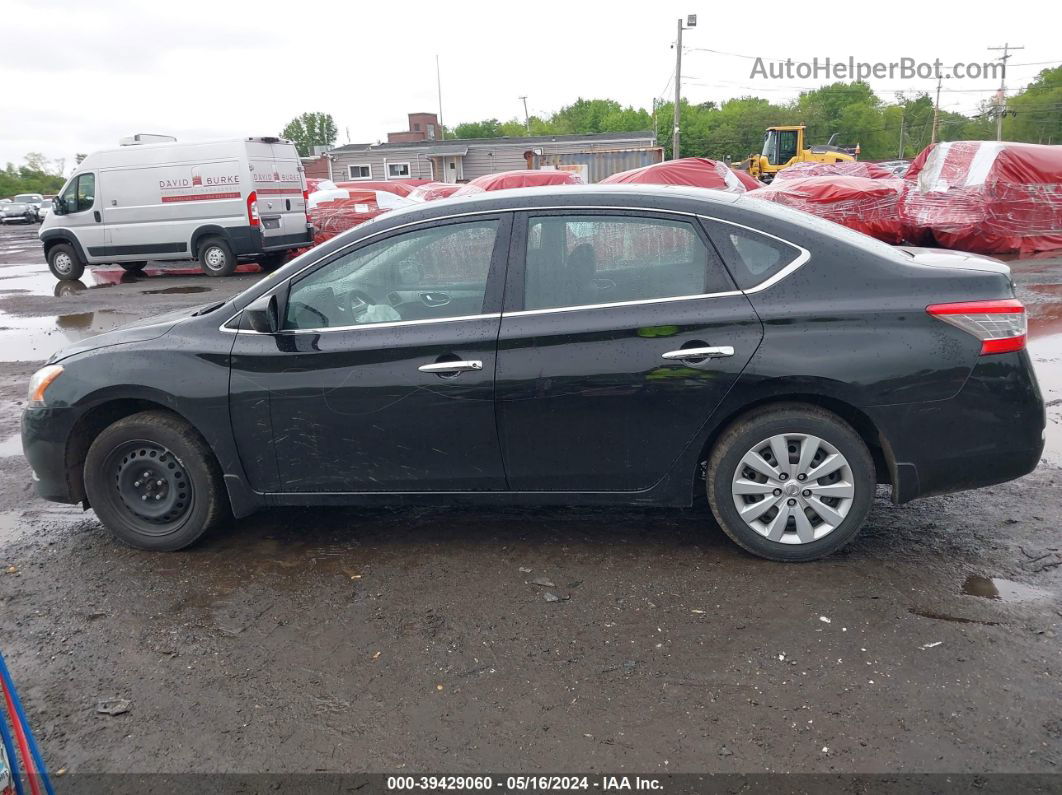 2014 Nissan Sentra Fe+ S/fe+ Sv/s/sl/sr/sv Black vin: 3N1AB7AP5EL661958