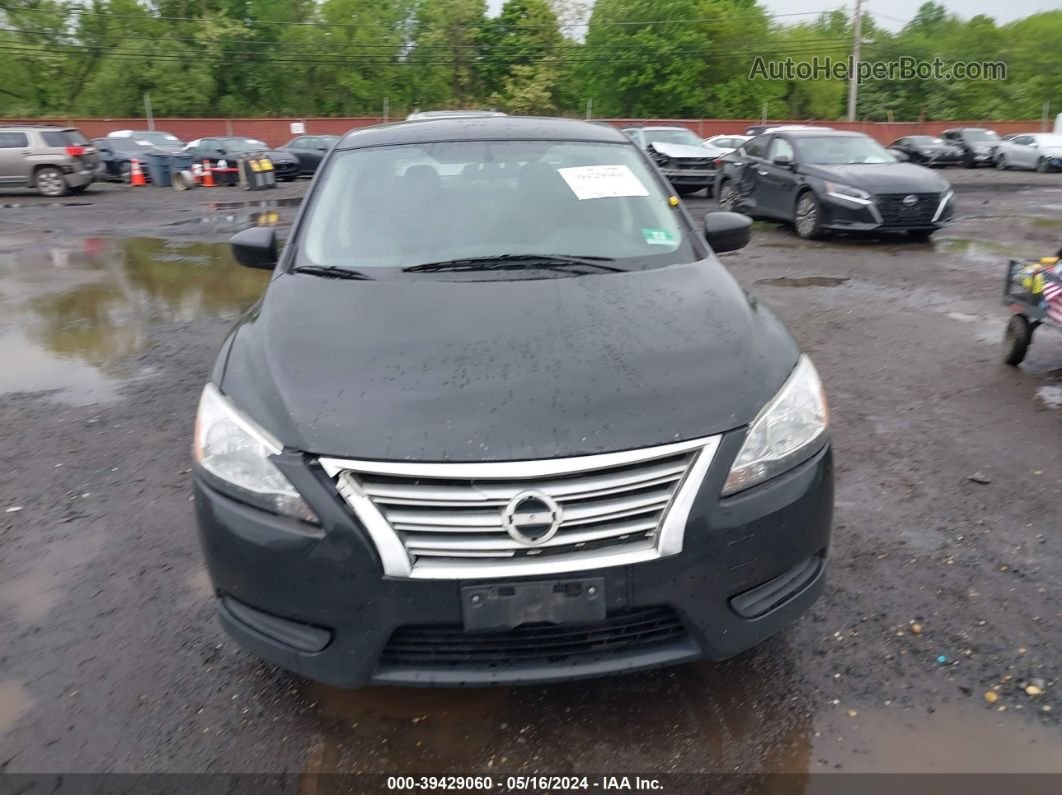 2014 Nissan Sentra Fe+ S/fe+ Sv/s/sl/sr/sv Black vin: 3N1AB7AP5EL661958