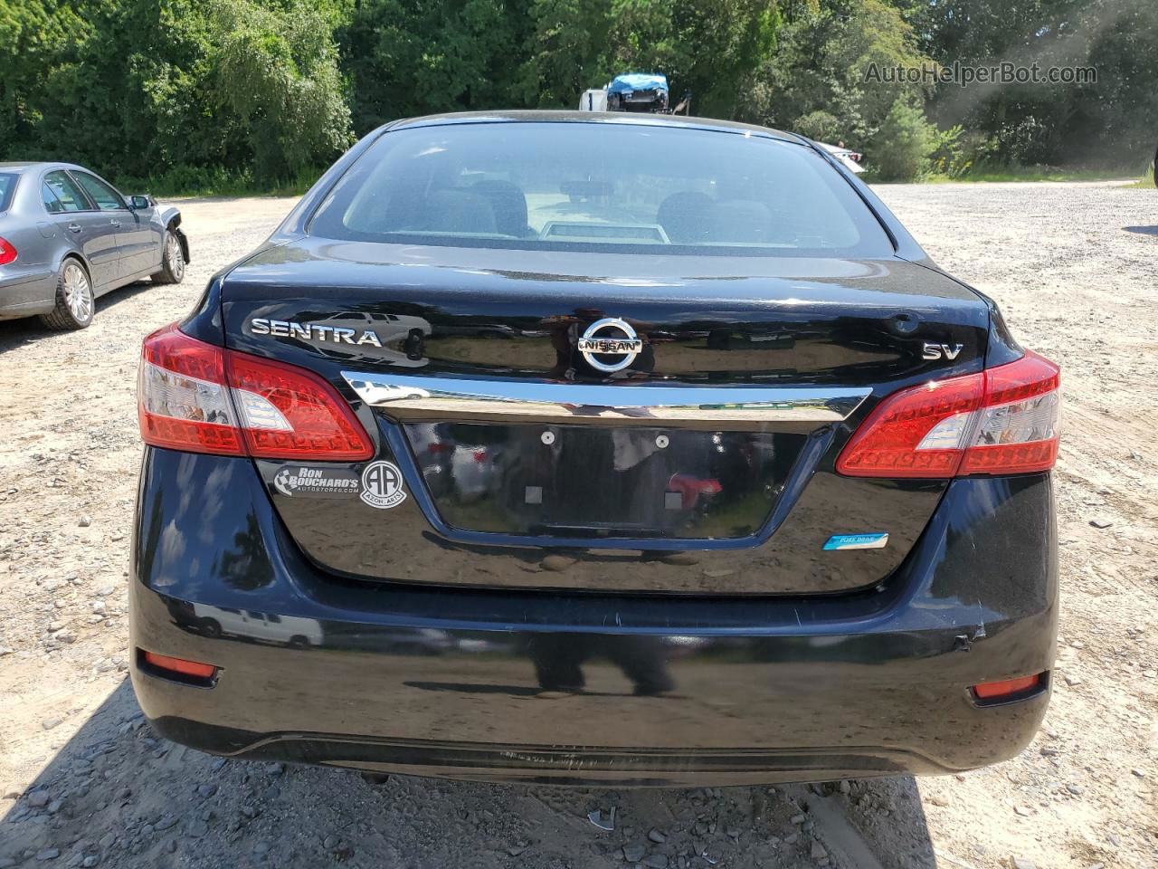 2014 Nissan Sentra S Black vin: 3N1AB7AP5EL693518