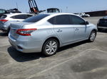 2014 Nissan Sentra S Silver vin: 3N1AB7AP5EY207986