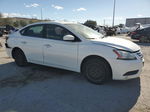 2014 Nissan Sentra S White vin: 3N1AB7AP5EY256217