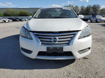 2014 Nissan Sentra S White vin: 3N1AB7AP5EY256217