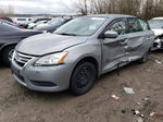 2014 Nissan Sentra S Silver vin: 3N1AB7AP5EY269355