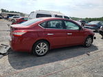 2014 Nissan Sentra S Red vin: 3N1AB7AP5EY280159