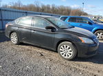 2014 Nissan Sentra S Black vin: 3N1AB7AP5EY303472