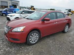 2014 Nissan Sentra S Красный vin: 3N1AB7AP5EY338626