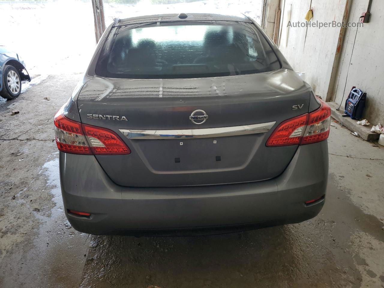 2015 Nissan Sentra S Угольный vin: 3N1AB7AP5FL644742