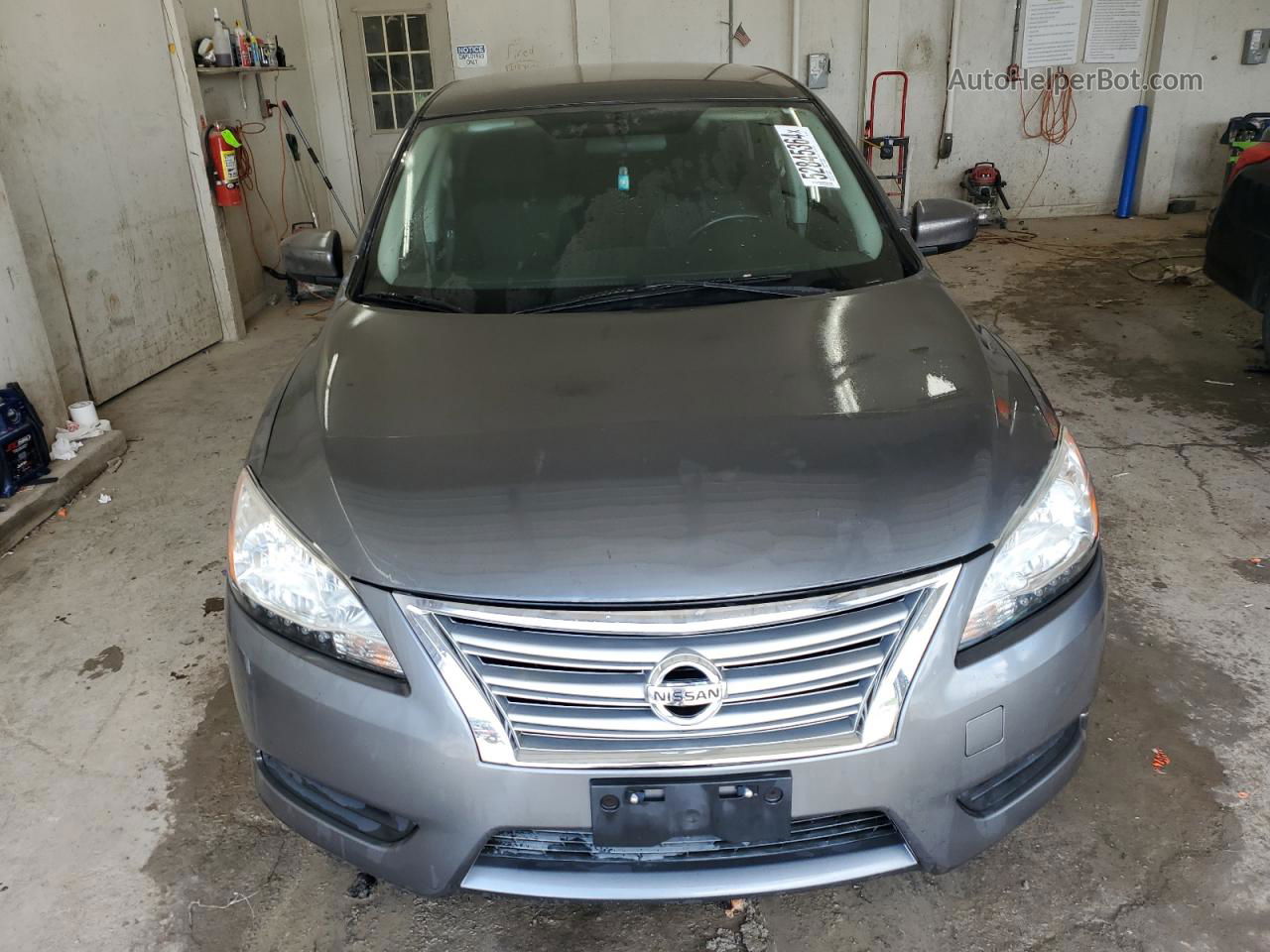 2015 Nissan Sentra S Charcoal vin: 3N1AB7AP5FL644742