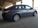 2015 Nissan Sentra S Серый vin: 3N1AB7AP5FL665414