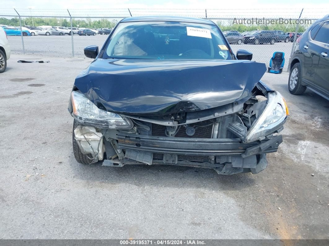 2015 Nissan Sentra Sv Black vin: 3N1AB7AP5FY213692