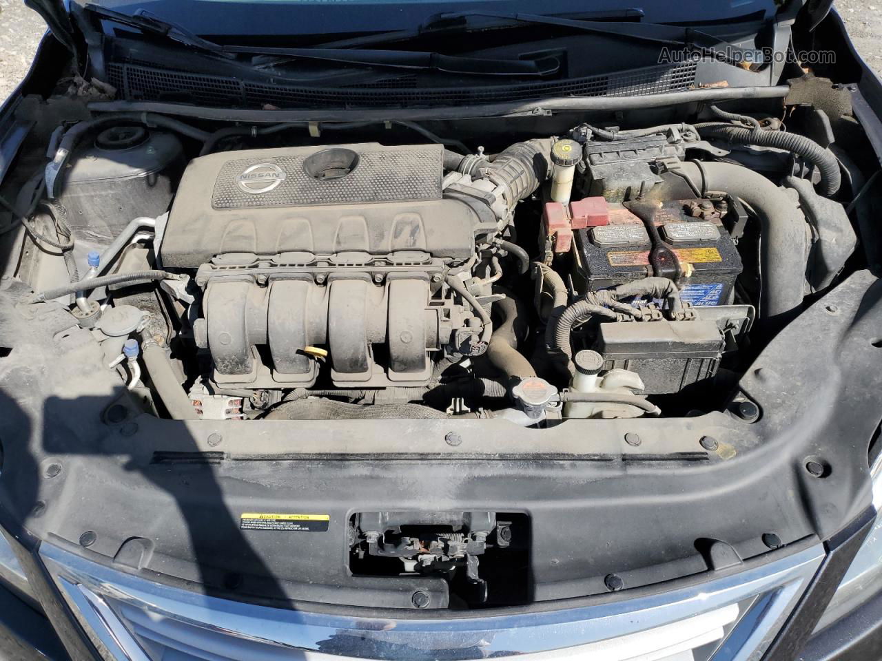 2015 Nissan Sentra S Серый vin: 3N1AB7AP5FY266702