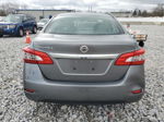 2015 Nissan Sentra S Gray vin: 3N1AB7AP5FY277506