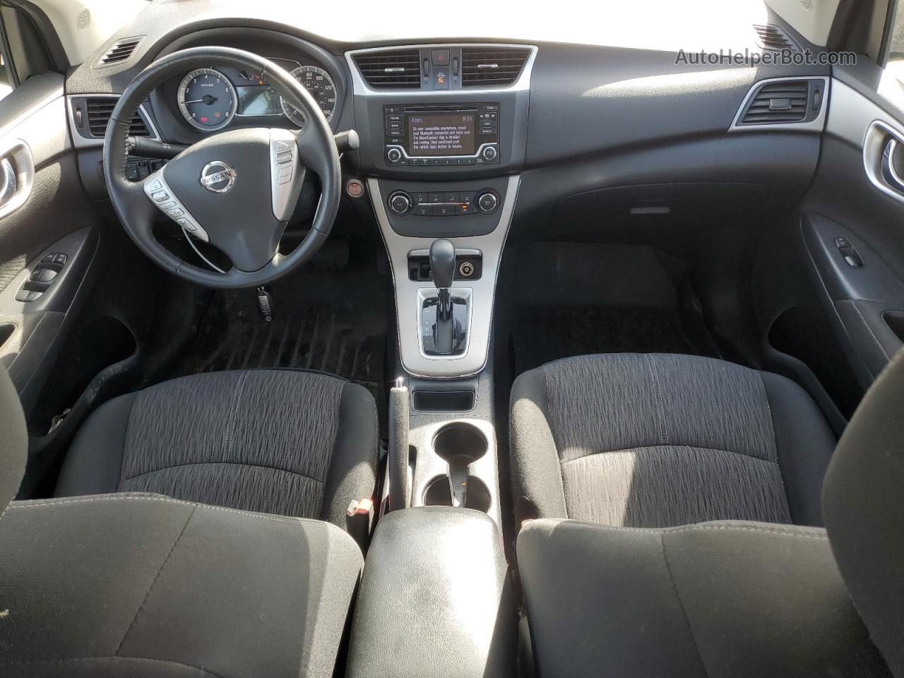 2015 Nissan Sentra S Серый vin: 3N1AB7AP5FY303103