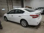 2015 Nissan Sentra S White vin: 3N1AB7AP5FY342211