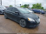 2015 Nissan Sentra S Black vin: 3N1AB7AP5FY347778