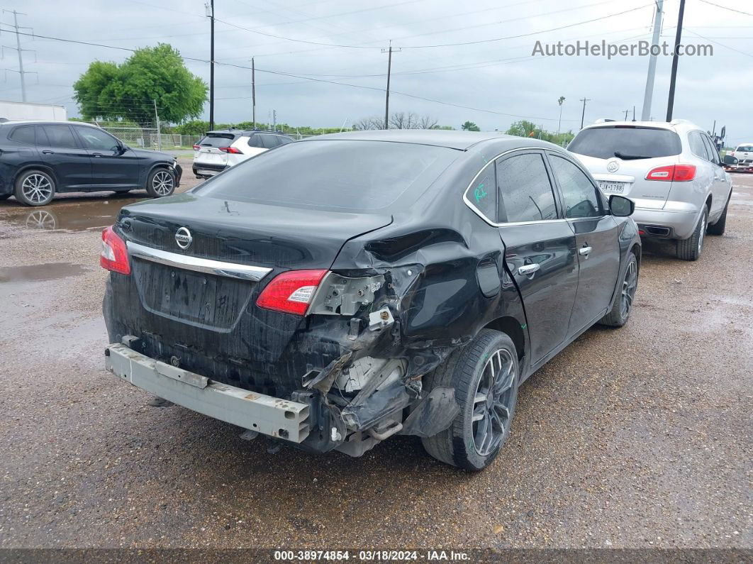 2015 Nissan Sentra S Black vin: 3N1AB7AP5FY347778