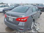 2016 Nissan Sentra Fe+ S/s/sv/sr/sl Gray vin: 3N1AB7AP5GL645780