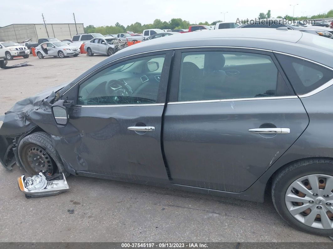 2016 Nissan Sentra Fe+ S/s/sv/sr/sl Gray vin: 3N1AB7AP5GL645780