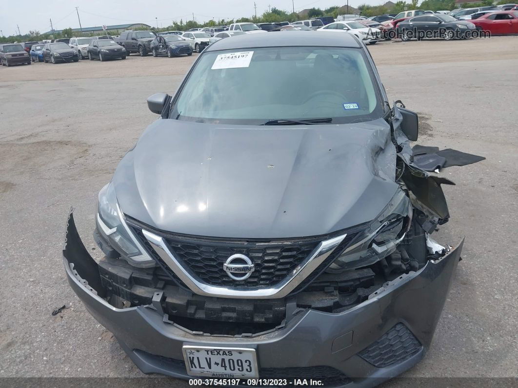 2016 Nissan Sentra Fe+ S/s/sv/sr/sl Gray vin: 3N1AB7AP5GL645780