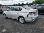 2016 Nissan Sentra S Silver vin: 3N1AB7AP5GL669187