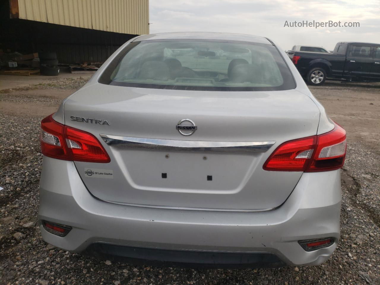 2016 Nissan Sentra S Silver vin: 3N1AB7AP5GL684482