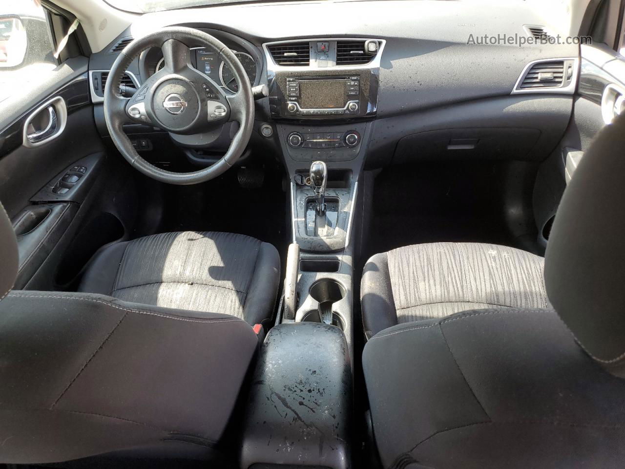 2016 Nissan Sentra S Серебряный vin: 3N1AB7AP5GY222572