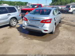 2016 Nissan Sentra Fe+ S/s/sl/sr/sv Silver vin: 3N1AB7AP5GY234771