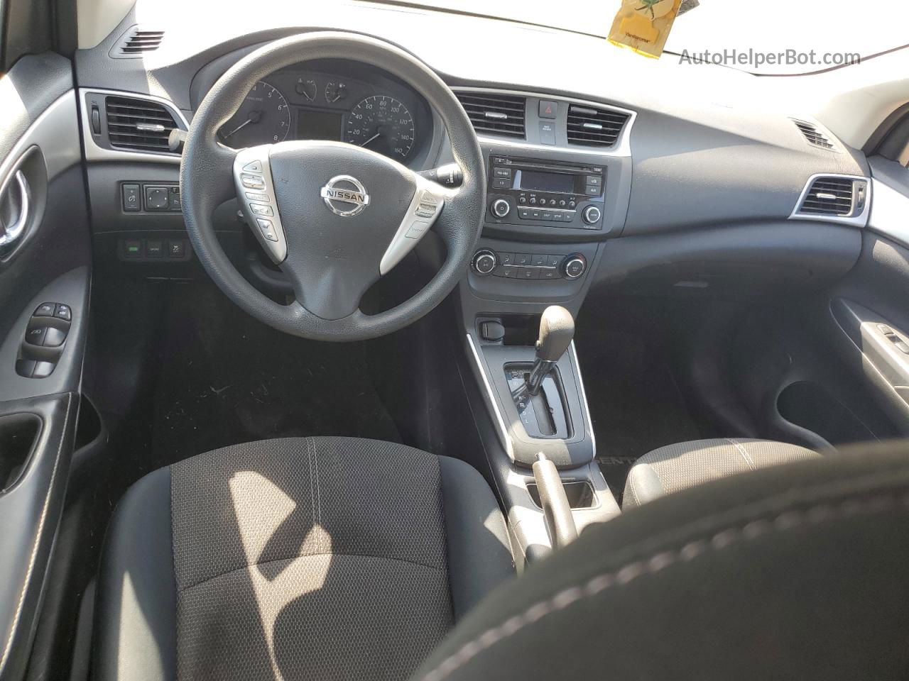 2016 Nissan Sentra S Серый vin: 3N1AB7AP5GY284280