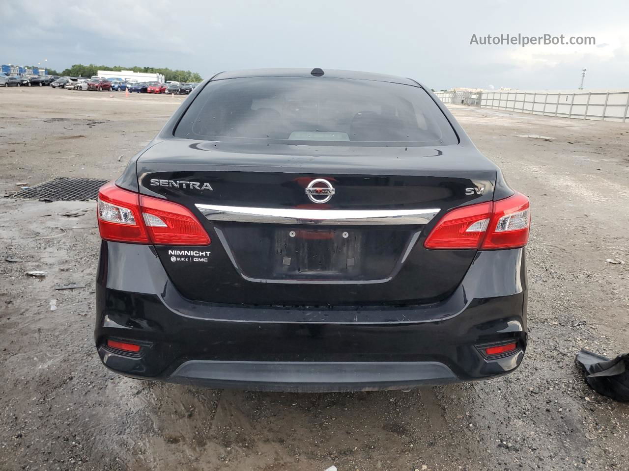 2016 Nissan Sentra S Black vin: 3N1AB7AP5GY289124