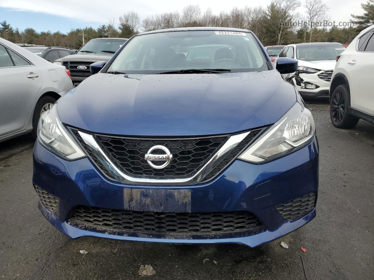 2016 Nissan Sentra S Blue vin: 3N1AB7AP5GY308786