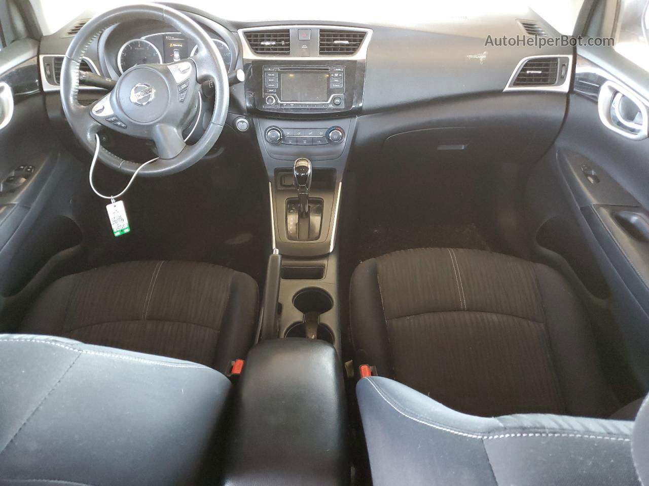 2016 Nissan Sentra S Серый vin: 3N1AB7AP5GY339777