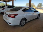 2018 Nissan Sentra S White vin: 3N1AB7AP5JL620708