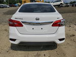 2018 Nissan Sentra S White vin: 3N1AB7AP5JL631014