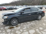 2018 Nissan Sentra S Black vin: 3N1AB7AP5JL653224