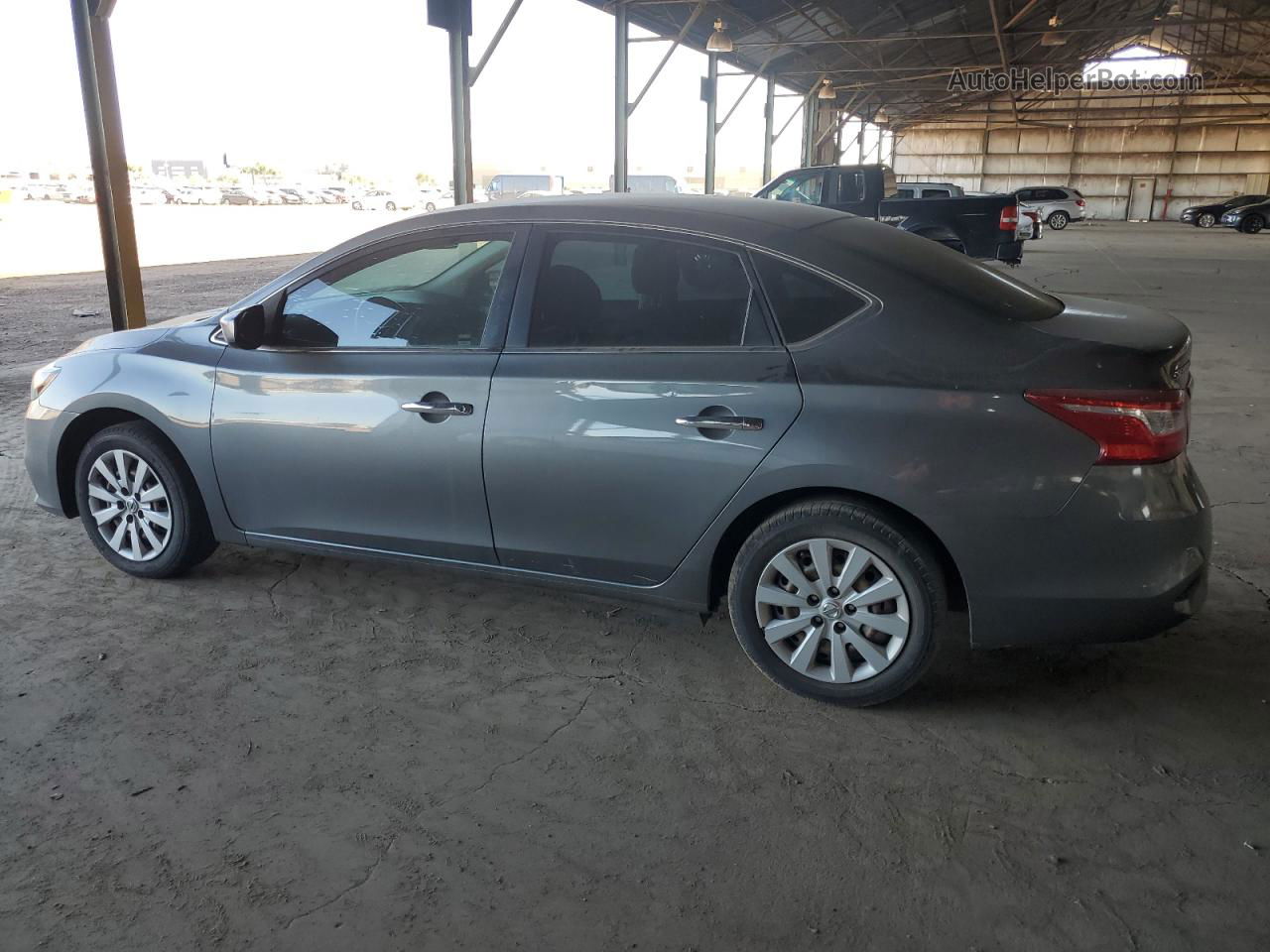 2018 Nissan Sentra S Charcoal vin: 3N1AB7AP5JY214799