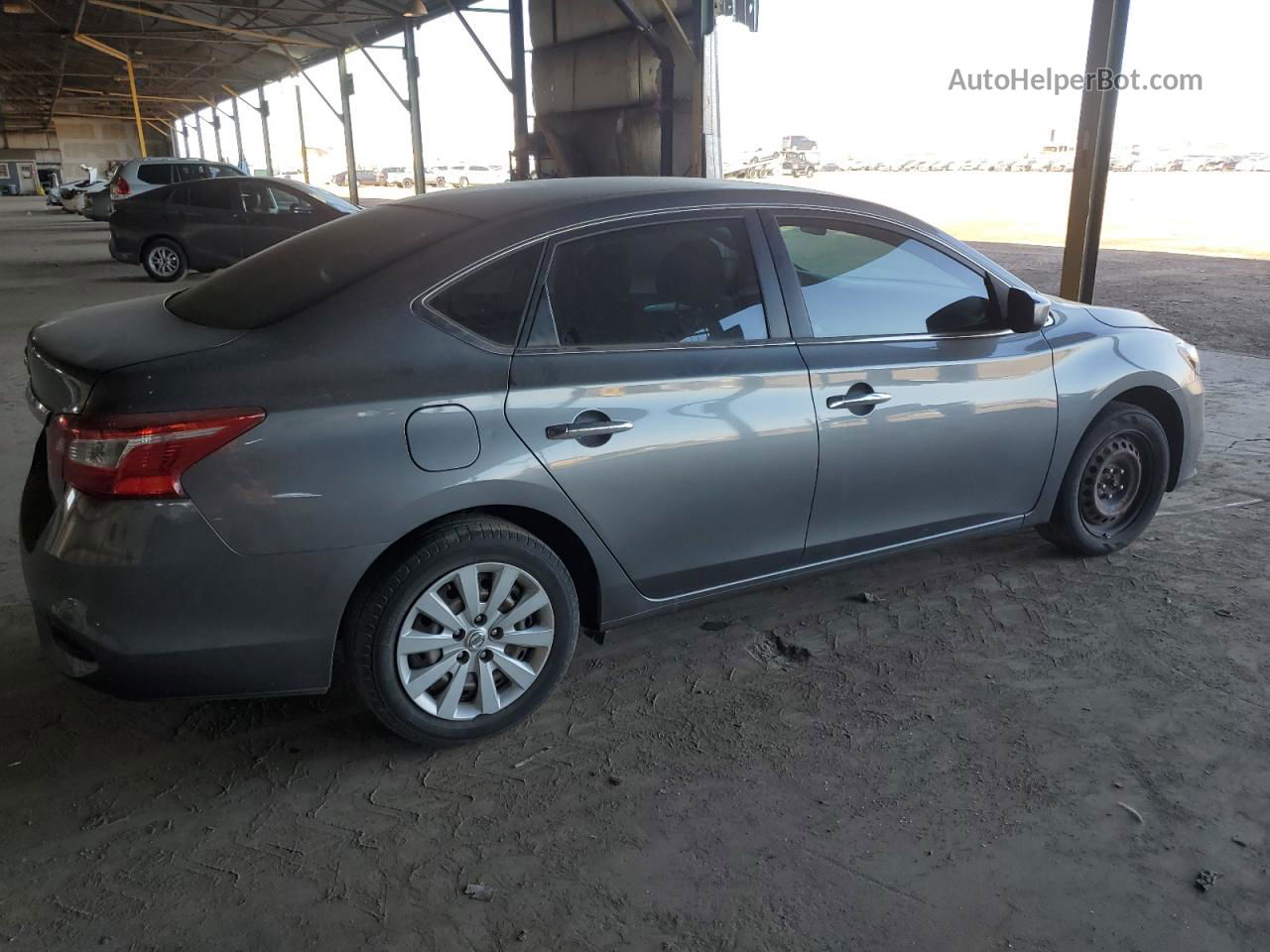 2018 Nissan Sentra S Charcoal vin: 3N1AB7AP5JY214799