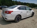 2018 Nissan Sentra S White vin: 3N1AB7AP5JY218755