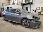 2018 Nissan Sentra S Серый vin: 3N1AB7AP5JY222725