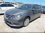 2018 Nissan Sentra S Серый vin: 3N1AB7AP5JY223356