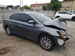 2018 Nissan Sentra S Gray vin: 3N1AB7AP5JY224135