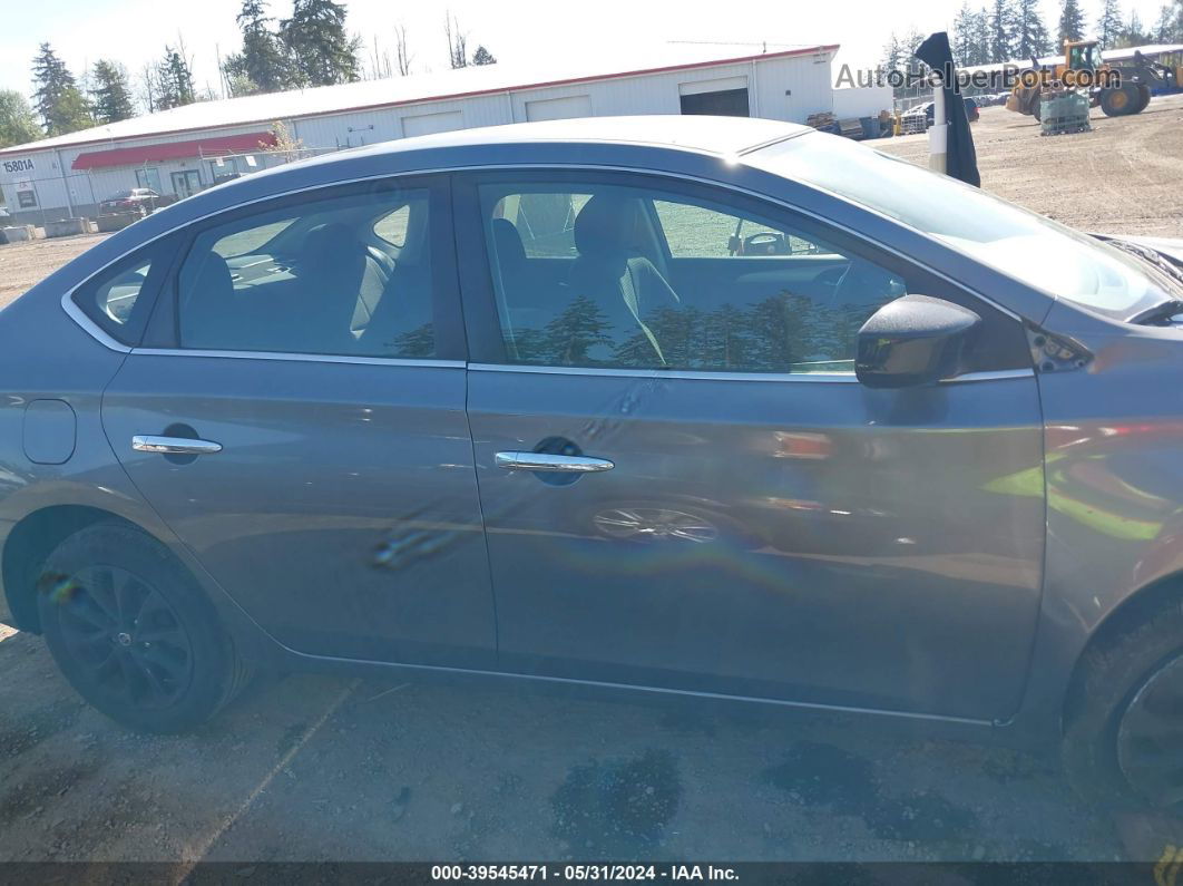 2018 Nissan Sentra S Gray vin: 3N1AB7AP5JY252095