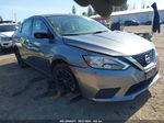 2018 Nissan Sentra S Gray vin: 3N1AB7AP5JY252095