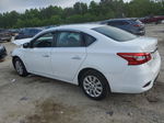 2018 Nissan Sentra S White vin: 3N1AB7AP5JY259404