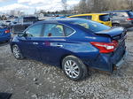 2018 Nissan Sentra S Blue vin: 3N1AB7AP5JY266496