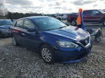 2018 Nissan Sentra S Blue vin: 3N1AB7AP5JY266496